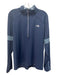 The North Face Size M Navy & Blue Synthetic Two Tone Athletic Long Sleeve Shirt M