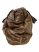 Kale Tan Brown Leather Shoulder Straps Zipper Buckles Grommet Details Bag Tan Brown / Medium