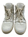 Anine Bing Shoe Size 38 White Leather Lace Up Perforated Detail Sneakers White / 38