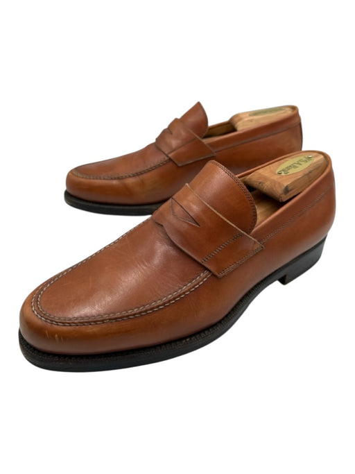 Sid Mashburn Shoe Size 7 Brown Leather Solid Penny Dress Men's Shoes Brown / 7