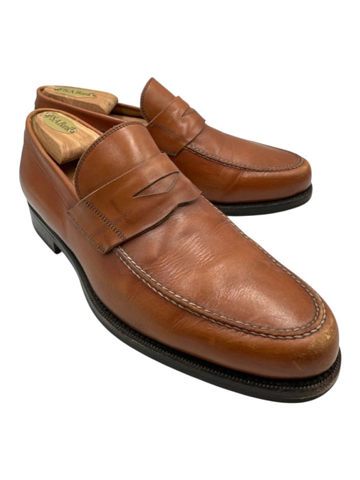 Sid Mashburn Shoe Size 7 Brown Leather Solid Penny Dress Men's Shoes Brown / 7