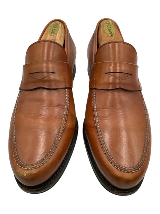 Sid Mashburn Shoe Size 7 Brown Leather Solid Penny Dress Men's Shoes Brown / 7