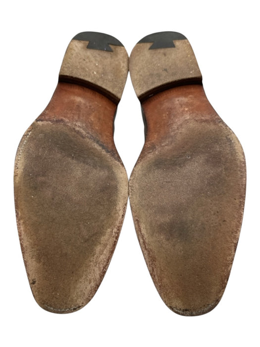 Sid Mashburn Shoe Size 8 AS IS Brown Leather Solid Dress Cap Toe Men's Shoes Brown / 8
