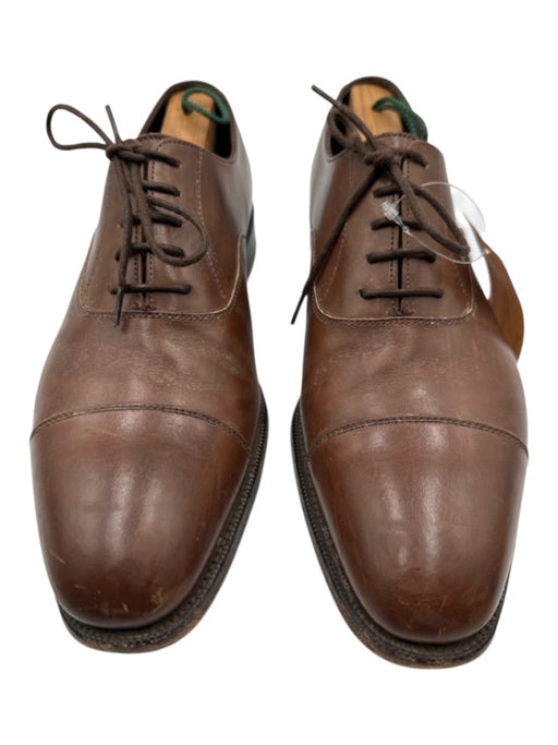 Sid Mashburn Shoe Size 8 AS IS Brown Leather Solid Dress Cap Toe Men's Shoes Brown / 8