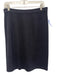 St. John Basics Size 10 Black No Fabric Tag Elastic Waistband Knit Pencil Skirt Black / 10