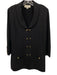 St. John Collection Size 14 Black Missing Fabric Tag Knit Zip Front Jacket Black / 14