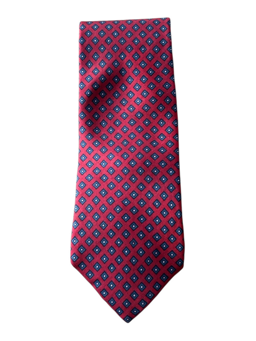 Guffey's Red & Blue Silk Dots Men's Ties Red & Blue