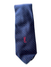Saint Laurent Vintage Navy & Red Silk Dots Men's Ties Navy & Red