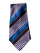 Saks & Co Vintage Black & Red Silk Striped Men's Ties Black & Red