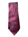Zegna Red & Navy Silk Square Men's Ties Red & Navy