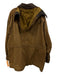 JJ Farmer Size M Tan Cotton Blend Solid Leather Detail Men's Jacket Tan / M