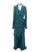 PatBo Size 6 Teal Green Polyester Blend Sash Wrap Maxi High Low Dress Teal Green / 6
