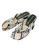 Stuart Weitzman Shoe Size 6.5 Pink, Black & Beige Leather Reptail Print Shoes Pink, Black & Beige / 6.5