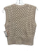 Rag & Bone Size S Cream Beige Missing Fabric Tag Sleeveless Cable Knit Vest Cream Beige / S