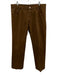 Zegna AS IS Size 38 Brown Cotton Blend Solid Khakis Men's Pants Brown / 38