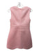 Sandy Liang Size 4 Pink Polyester Sleeveless Scoop Neck Princess Seams Dress Pink / 4