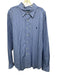 Ralph Lauren Size XXL Blue & White Cotton Striped Button Down Long Sleeve Shirt Blue & White / XXL