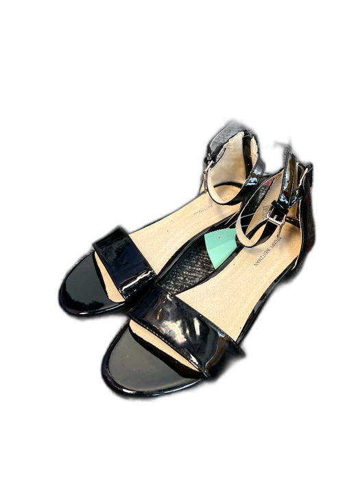 Stuart Weitzman Shoe Size 4 Black Manmade Material open toe Ankle Strap Shoes Black / 4