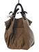 No Brand Brown Canvas Double Handle Shoulder & Crossbody Straps Top Zip Bag Brown / Large