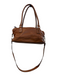 Kate Spade Brown Leather Double Handle Shoulder & Crossbody Straps Top Zip Bag Brown / Medium