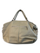 Ora Delphine Ivory Pebbled Leather Rosegold Hardware Double Handle Top Zip Bag Ivory / Large