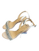 Badgley Mischka Shoe Size 5.5 Pale Pink Rhinestone Open Toe & Heel Buckle Shoes Pale Pink / 5.5