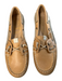 Sperry Shoe Size 9 Tan Leather Round Toe Boat Shoes Stiching detail Loafer Shoes Tan / 9