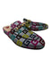 Gucci Shoe Size 36 Gray, Pink, Blue Caviar Leather Velvet G Motif Mules Loafers Gray, Pink, Blue / 36