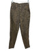 Fendi Size XS Brown & Black Polyester High Rise Leopard Print Skinny Pants Jeans Brown & Black / XS