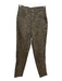 Fendi Size XS Brown & Black Polyester High Rise Leopard Print Skinny Pants Jeans Brown & Black / XS