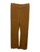 House of Harlow Size S Bronze Viscose Elastic Waist Shimmer Ribbed Flare Pants Bronze / S