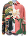 Jacquemus Size S Pink, Green, Orange Cotton Painted Hoodie Pockets Sweatshirt Pink, Green, Orange / S