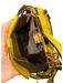 Fendi Lime Green Leather Turnlock GHW Top Handle Crossbody Strap Bag Lime Green / Mini