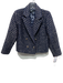 Aqua Kerri Rosenthal Size XS navy blue & multi Polyester Metallic Thread Jacket navy blue & multi / XS