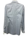 Canali Size 16 Blue & White Cotton Striped Button Up Men's Long Sleeve Shirt Blue & White / 16