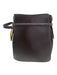 Toteme Brown Leather Gold hardware Rectangle Expandable Bucket Bag Brown / Medium