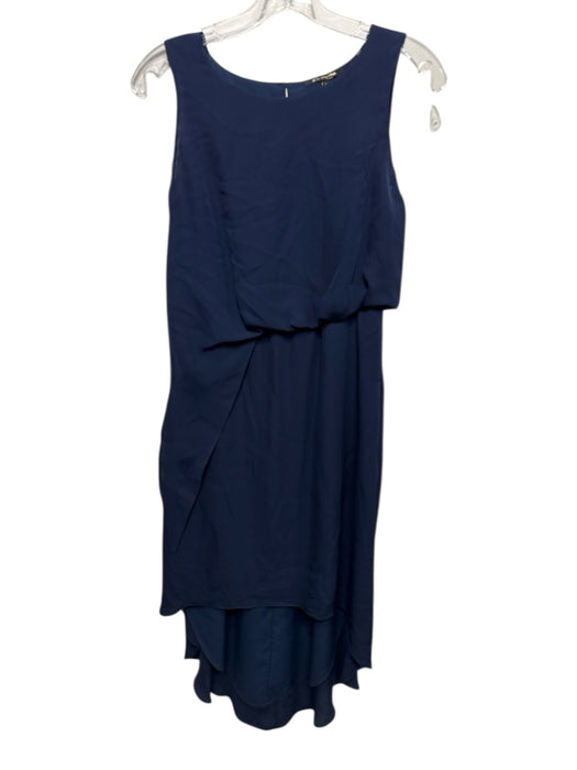kobi halperin dress Kobi Halperin Size 0 Navy Silk Sleeveless Keyhole Back Midi Dress