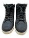 Jimmy Choo Shoe Size 36.5 Black & Multi Leather High Rise lace up Sneakers Black & Multi / 36.5