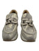 Softwaves Shoe Size 36.5 Beige & White Suede Upper Buckle Slip On Sneakers Beige & White / 36.5