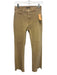 DL 1961 Size 26 Tan Beige Cotton Denim Raw Hem Boot Jeans Tan Beige / 26