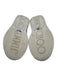 Jimmy Choo Shoe Size 37.5 Ivory White Leather & Synthetic Round Toe Sneakers Ivory White / 37.5