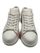 Alexander McQueen Shoe Size 38.5 White & Beige Leather Laces Low Top Sneakers White & Beige / 38.5