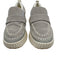 Dolce Vita Shoe Size 9 Gray & White Leather Upper Slip On Platform Sneakers Gray & White / 9