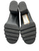Sorel Shoe Size 8 Black Leather Rubber Sole Stacked Heel Clogs Black / 8