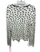 Red Valentino Size XL Sable Viscose Rib Knit Mesh Detail Bows Round Neck Sweater Sable / XL