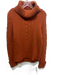 Veronica Beard Size M Rust Orange Merino Wool Blend Cable Knit Ribbed Sweater Rust Orange / M