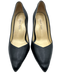 Sarah Flint Shoe Size 37.5 Black Leather Pointed Toe Stiletto Pumps Black / 37.5