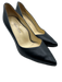 Sarah Flint Shoe Size 37.5 Black Leather Pointed Toe Stiletto Pumps Black / 37.5