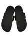 Vince Shoe Size 7 Black & Beige Leather Pebbled Woven Sole Thong Strap Sandals Black & Beige / 7