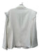 Cinq a Sept Size 14 White Polyester Blend Blazer Ruffle Shoulder Detail Jacket White / 14
